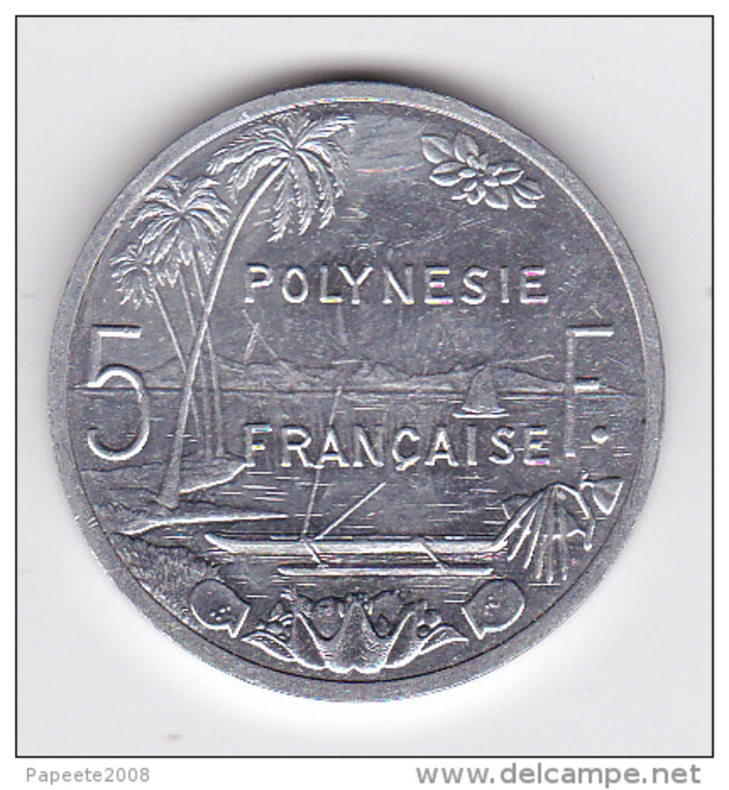 Polynésie Française - Pièce De 5 FCFP - 2009 - SUP+ - Frans-Polynesië