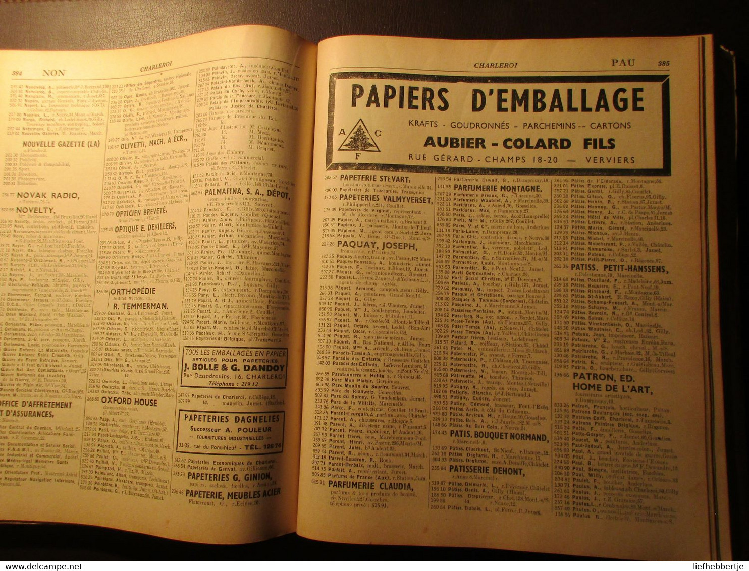 Indicateur Officiel Des Téléphones - Telefoonboek - Telefoongids = 1949 = Liège Namur Hainaut Et Luxembourg - History