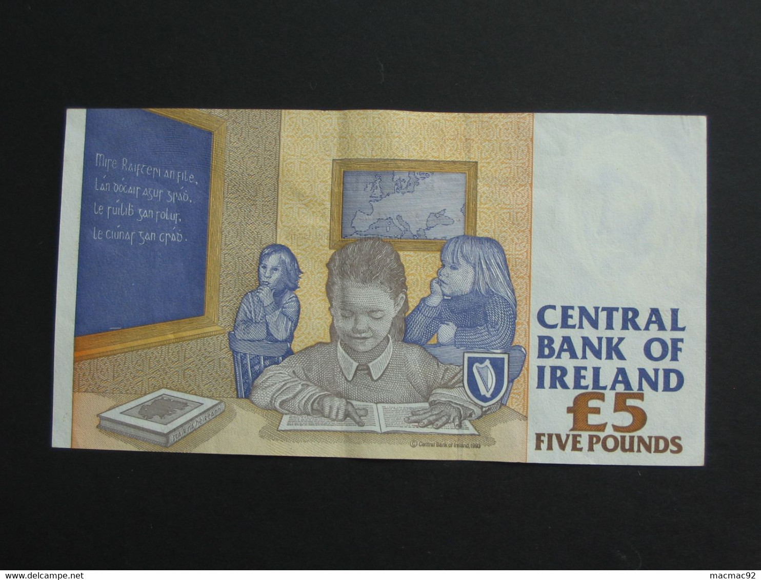 5 Five Pound  1996 - IRLANDE - The Central Bank Of Ireland   **** EN  ACHAT IMMEDIAT  **** - Irlanda