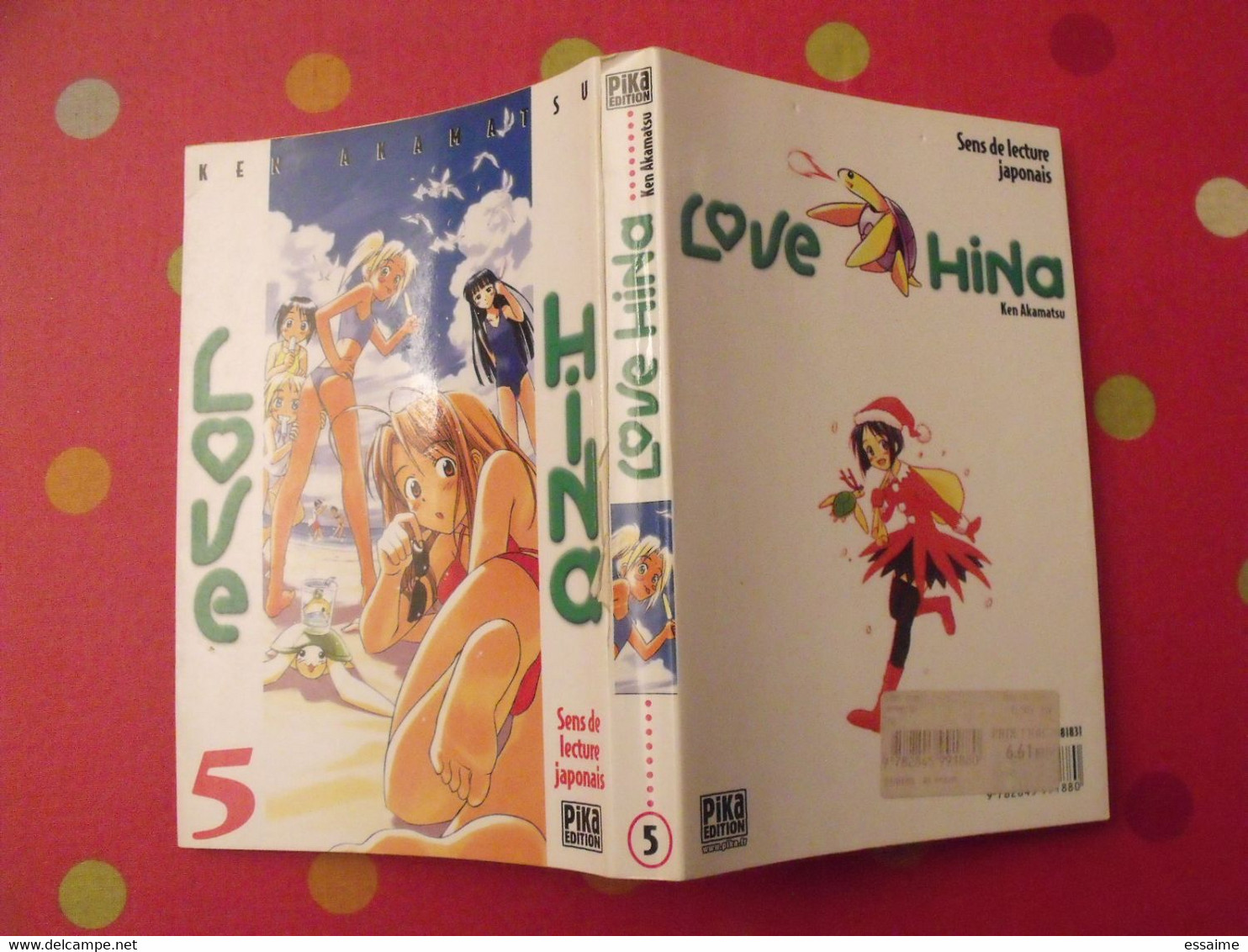 Lot De 12 Tomes De "Love Hina". Ken Akamatsu. Pika édition 2002-04. - Mangas Version Française