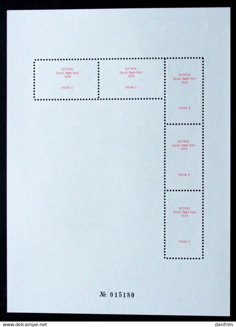 Greenland Thule New Printing Danish Red Cross  Miniature Sheet Block  MNH** ( Lot 349) - Thulé