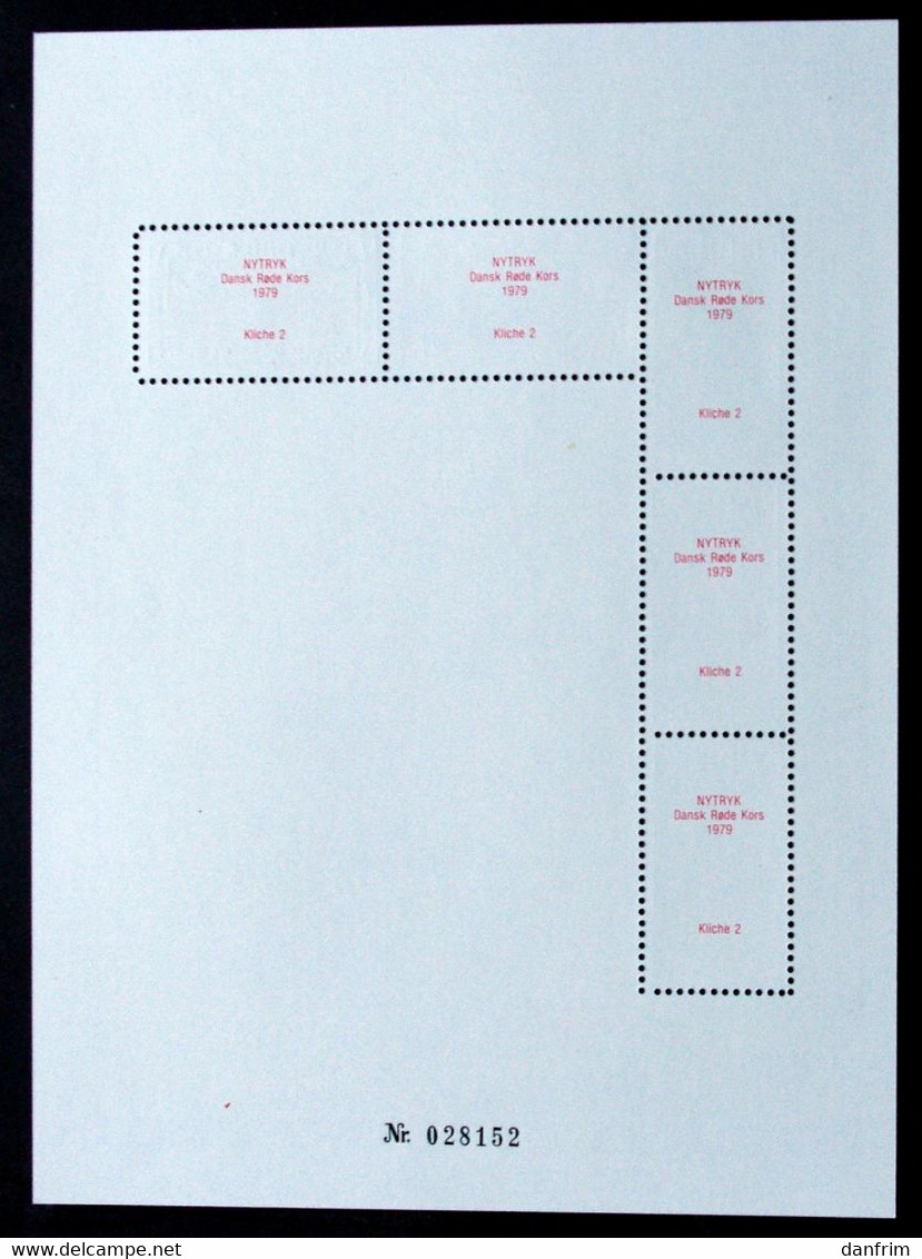 Greenland Thule New Printing Danish Red Cross  Miniature Sheet Block  MNH** ( Lot 349) - Thule