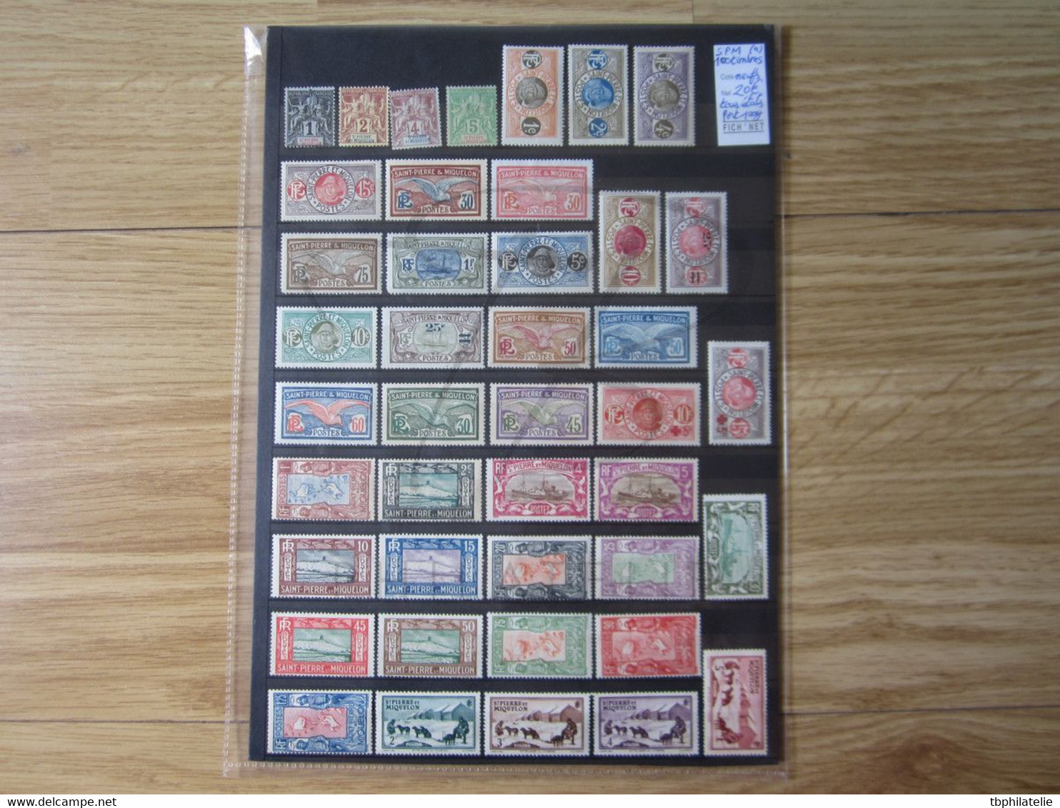 LOT DE 100 TIMBRES DE S.P.M. , NEUFS , (a) - Verzamelingen & Reeksen