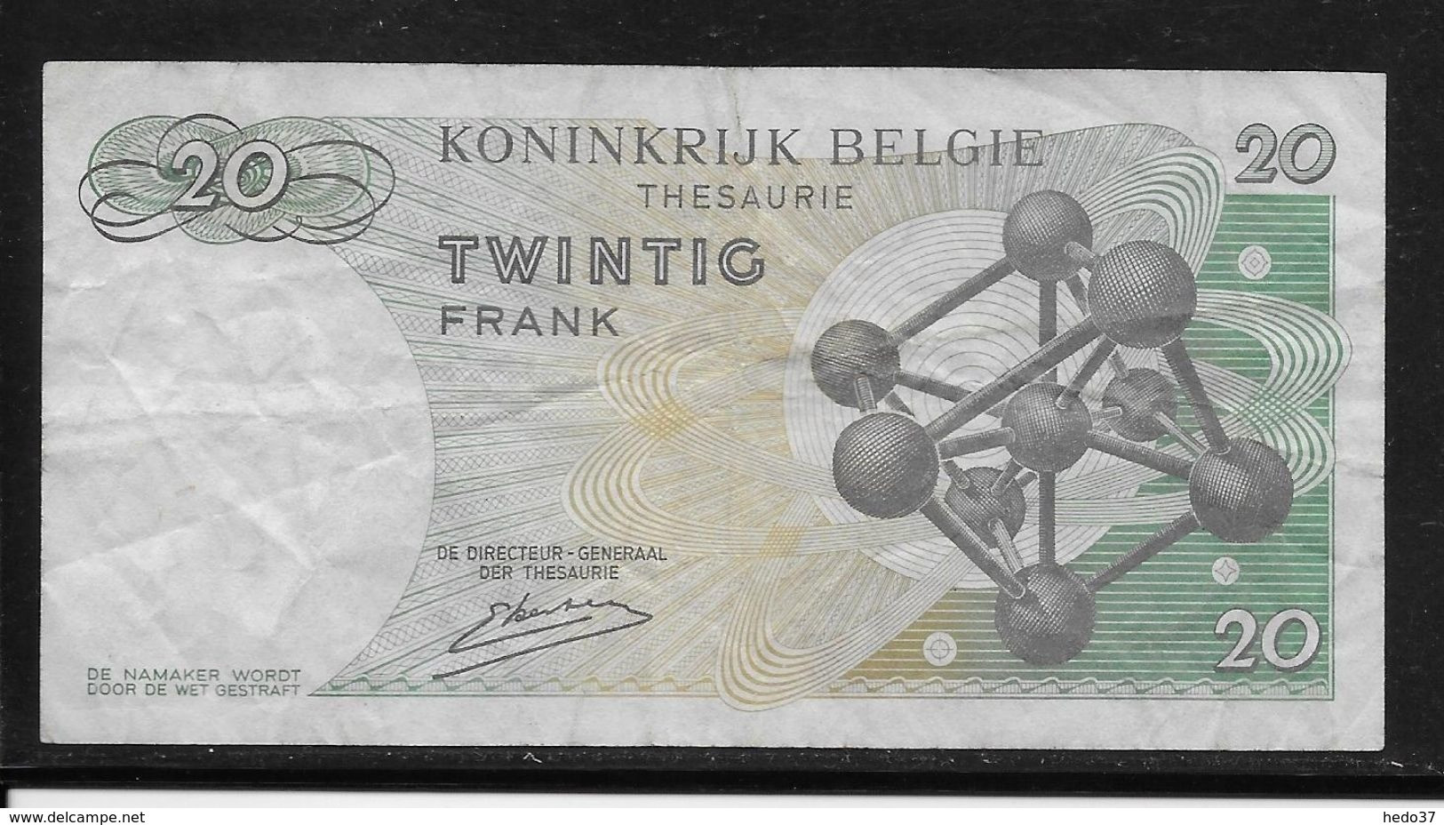 Belgique - 20 Francs - 15-6-1964 - Pick N°138 - TB - Otros & Sin Clasificación