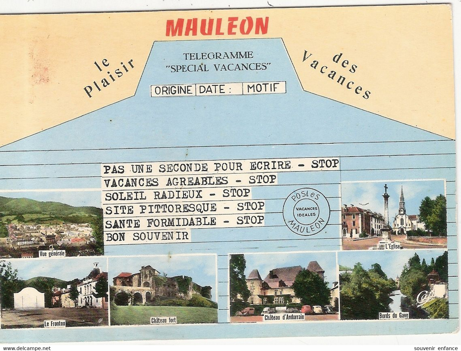 CP Mauléon Le Plaisir 79 Deux Sèvres - Mauleon