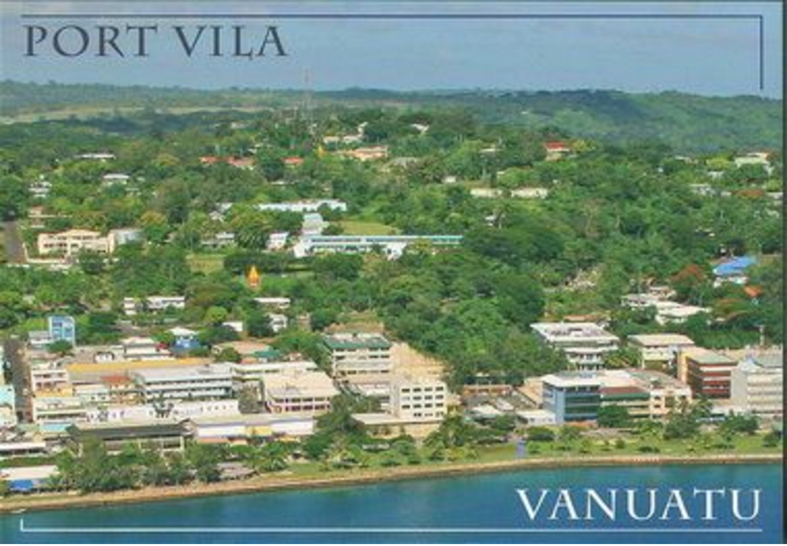 Collection Lot 2x Vanuatu Islands Port Vila South Pacific Oceania - Vanuatu