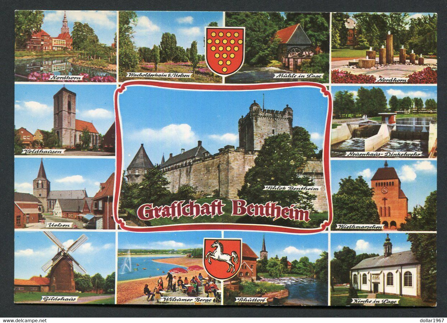 Graffchatt Bentheim - Nedersaksen / Nordhorn . - NOT  Used , 2 Scans For Condition. (Originalscan !! ) - Bad Bentheim