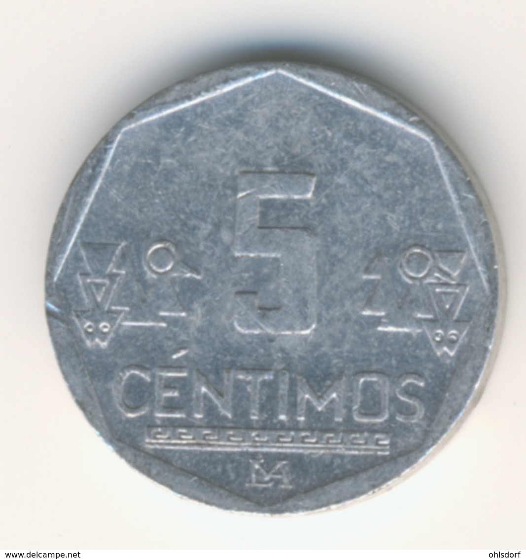 PERU 2016: 5 Centimos, KM 304.4a - Peru
