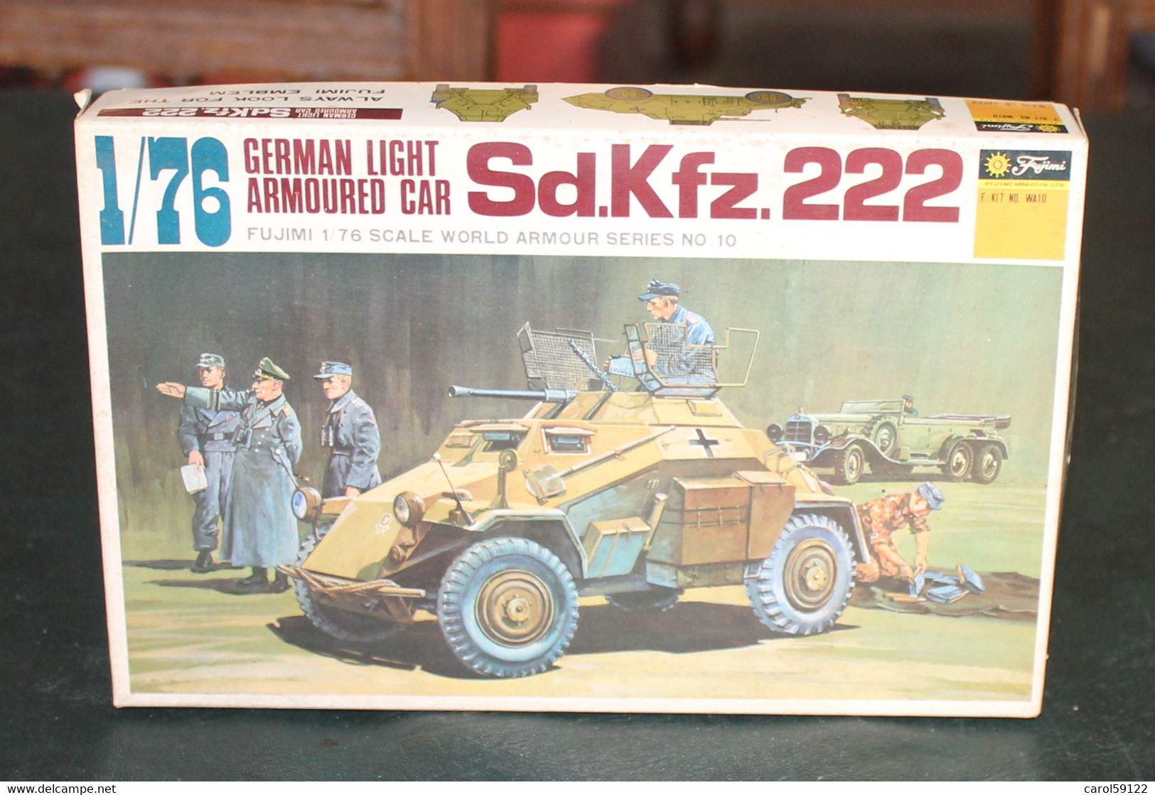 Maquette FUJIMI 1/76 Sd.Kfz 222 - Sonstige & Ohne Zuordnung