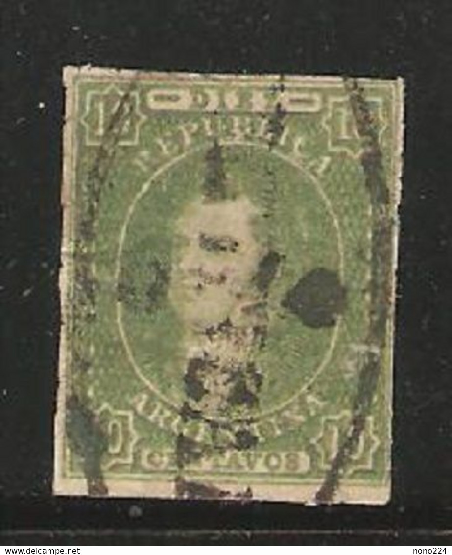 Timbre De 1864 ( Argentine N°9 / SBK 1400--Frs ) - Used Stamps