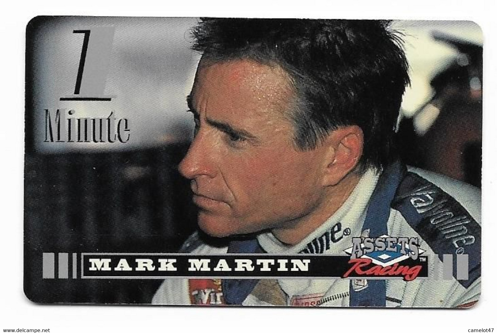 Racing, NASCAR, Mark Martin, Sprint 1 Minute Calling Card, Expired In 1995, # Racing-42 - Sport