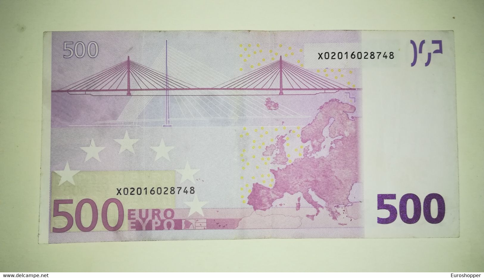 EURO-GERMANY 500 EURO (X) R004 Sign DUISENBERG - 500 Euro