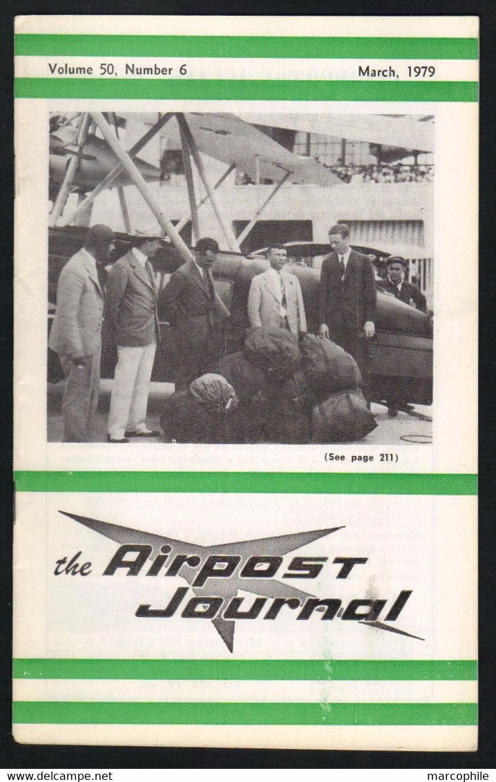 AEROPHILATELIE - THE AIRPOST JOURNAL / MARS 1979 (ref CAT123) - Air Mail And Aviation History
