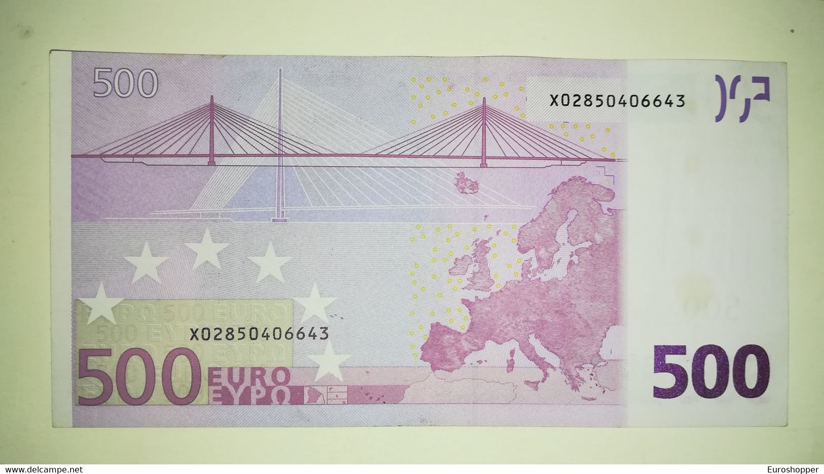 EURO-GERMANY 500 EURO (X) R008 Sign TRICHET - 500 Euro