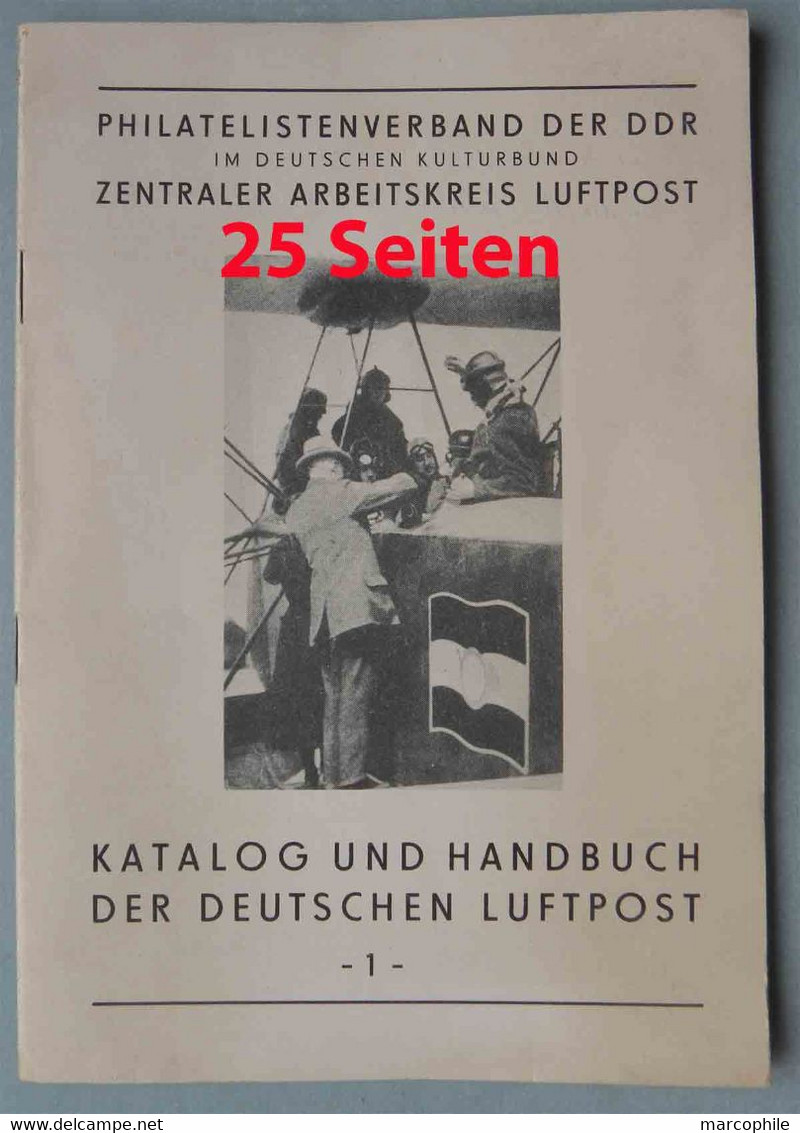 DEUTSCHE LUFTPOST 1919/1932 / HANDBUCH UND KATALOG / 18 BÄNDER / 11 BILDER (ref 1550) - Luchtpost & Postgeschiedenis