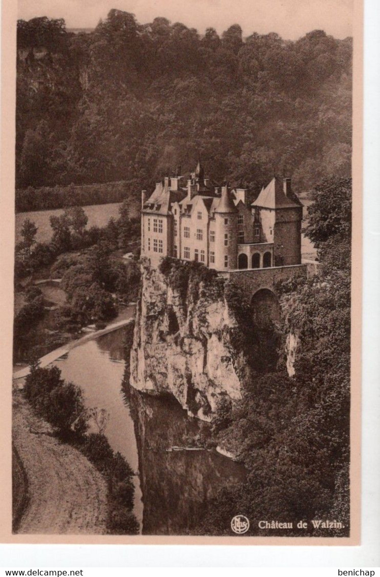 CPA  NELS - Château De Walzin - Commune De Dréhance -La Lesse - Pic Rocheux. - Houyet