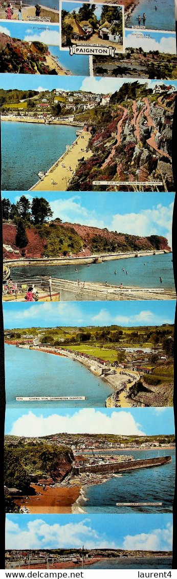 (Booklet 111) England - Paington Coloured Lettercard - Paignton