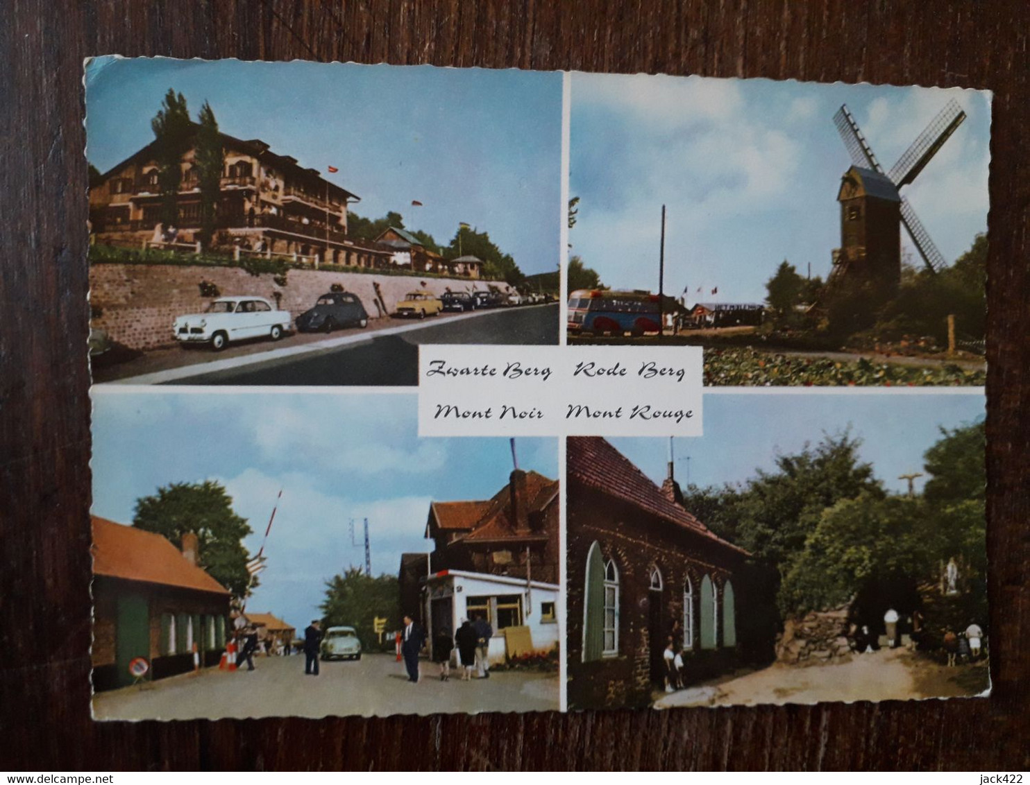 L30/198 Zwarte Berg . Rode Berg . Mont Noir . Mont Rouge - Heuvelland