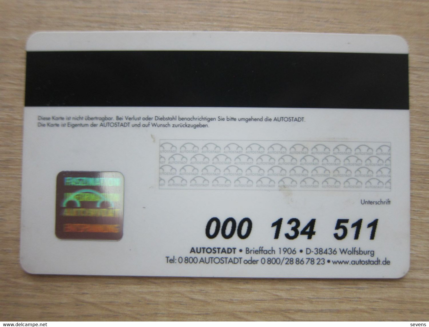 Germany Autostadt(museum) Ticket And Payment Card - Otros & Sin Clasificación