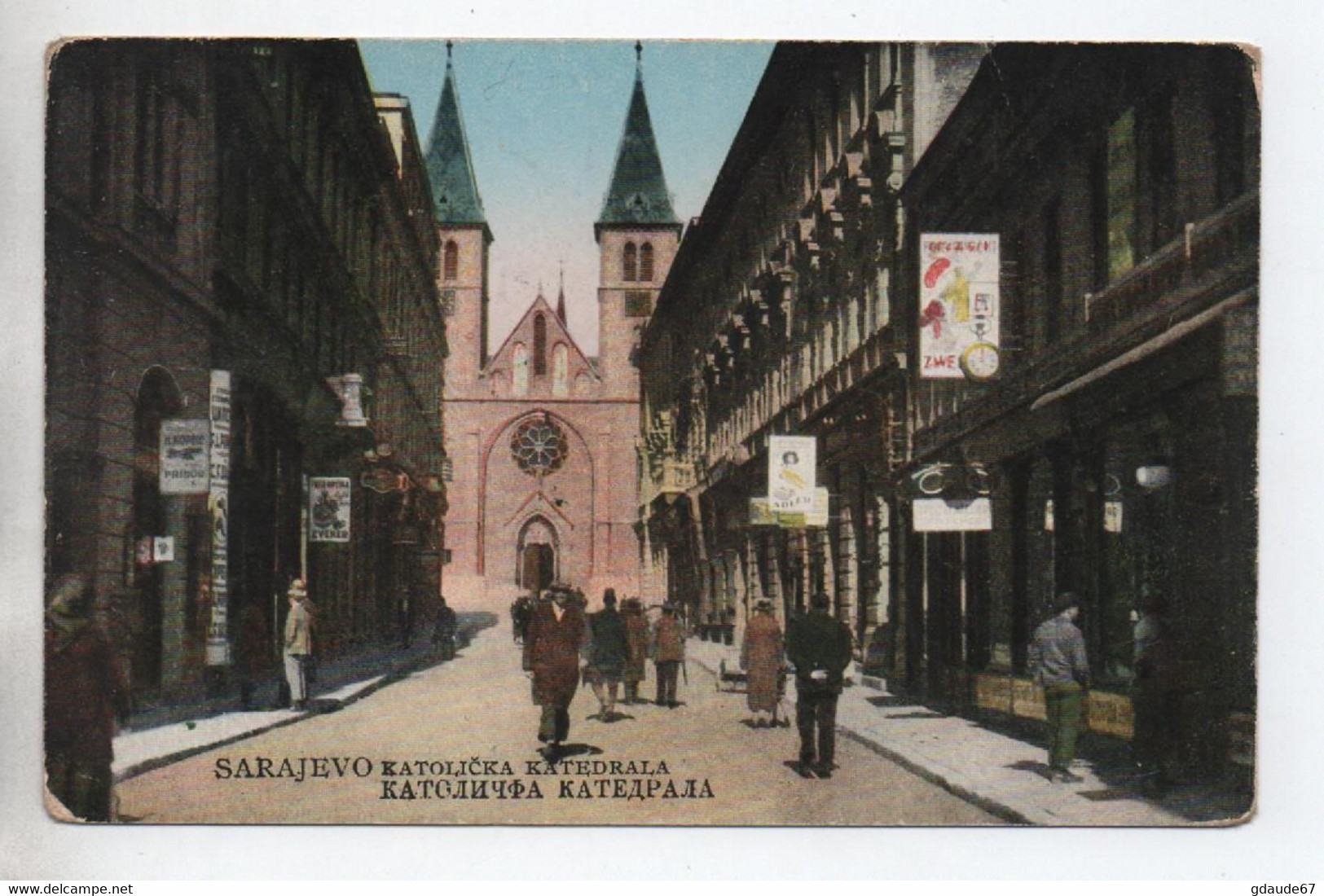 SARAJEVO (BOSNIE HERZEGOVINE) - KATOLICKA KATEDRALA - Bosnie-Herzegovine