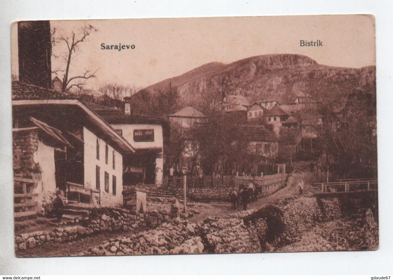 SARAJEVO (BOSNIE HERZEGOVINE) - BISTRIK - Bosnie-Herzegovine