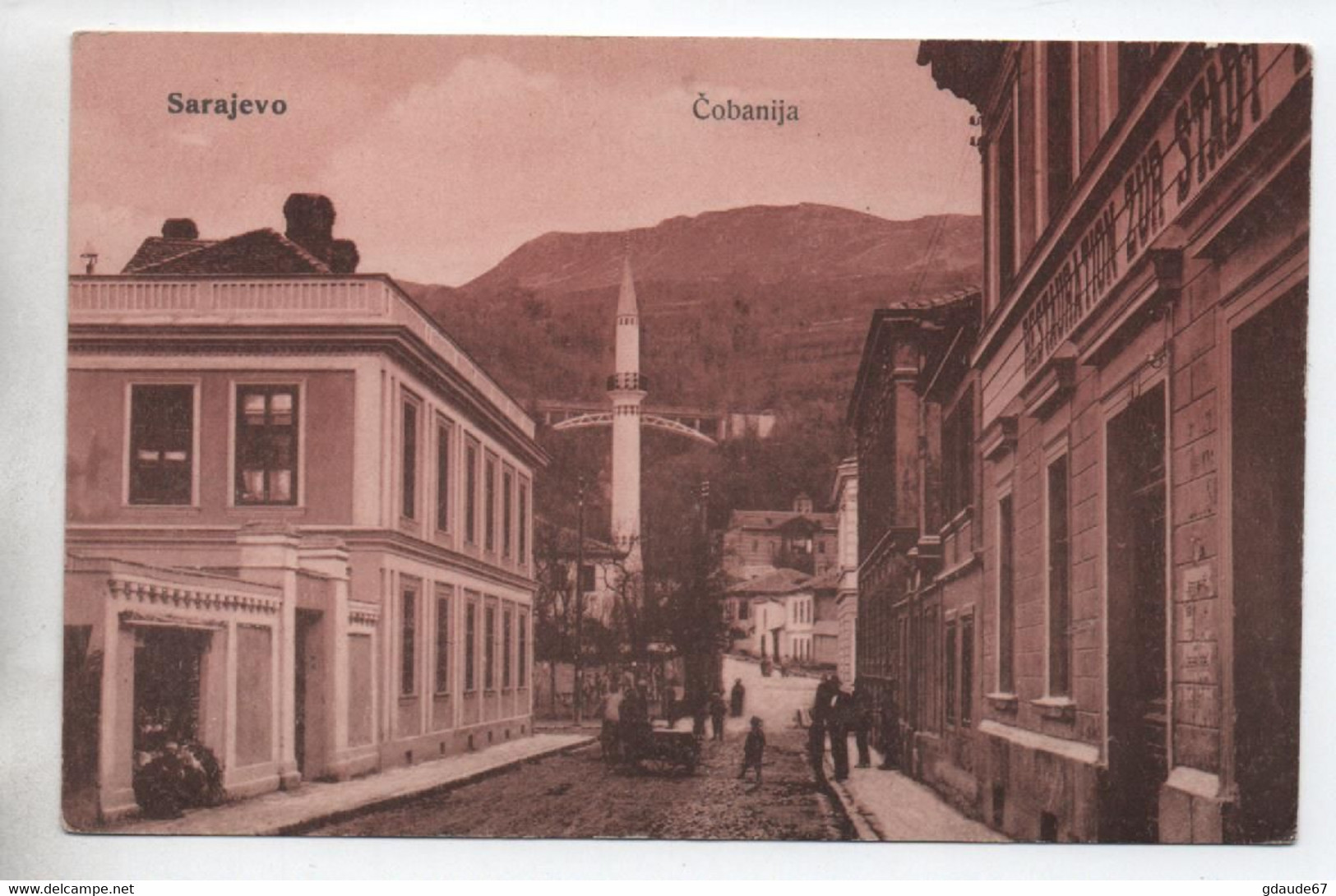 SARAJEVO (BOSNIE HERZEGOVINE) - COBANIJA - Bosnie-Herzegovine