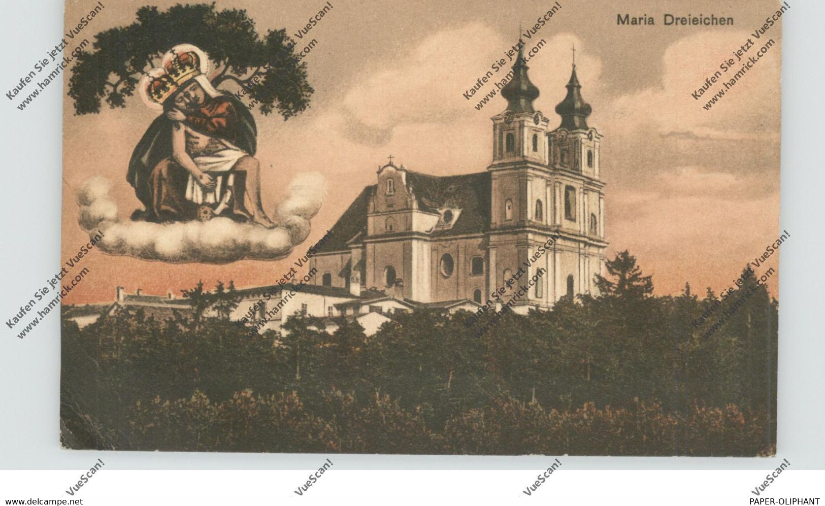 A 3573 ROSENBURG-MOLD - MARIA DREIEICHEN, Wallfahrtskirche, 1923 - Rosenburg