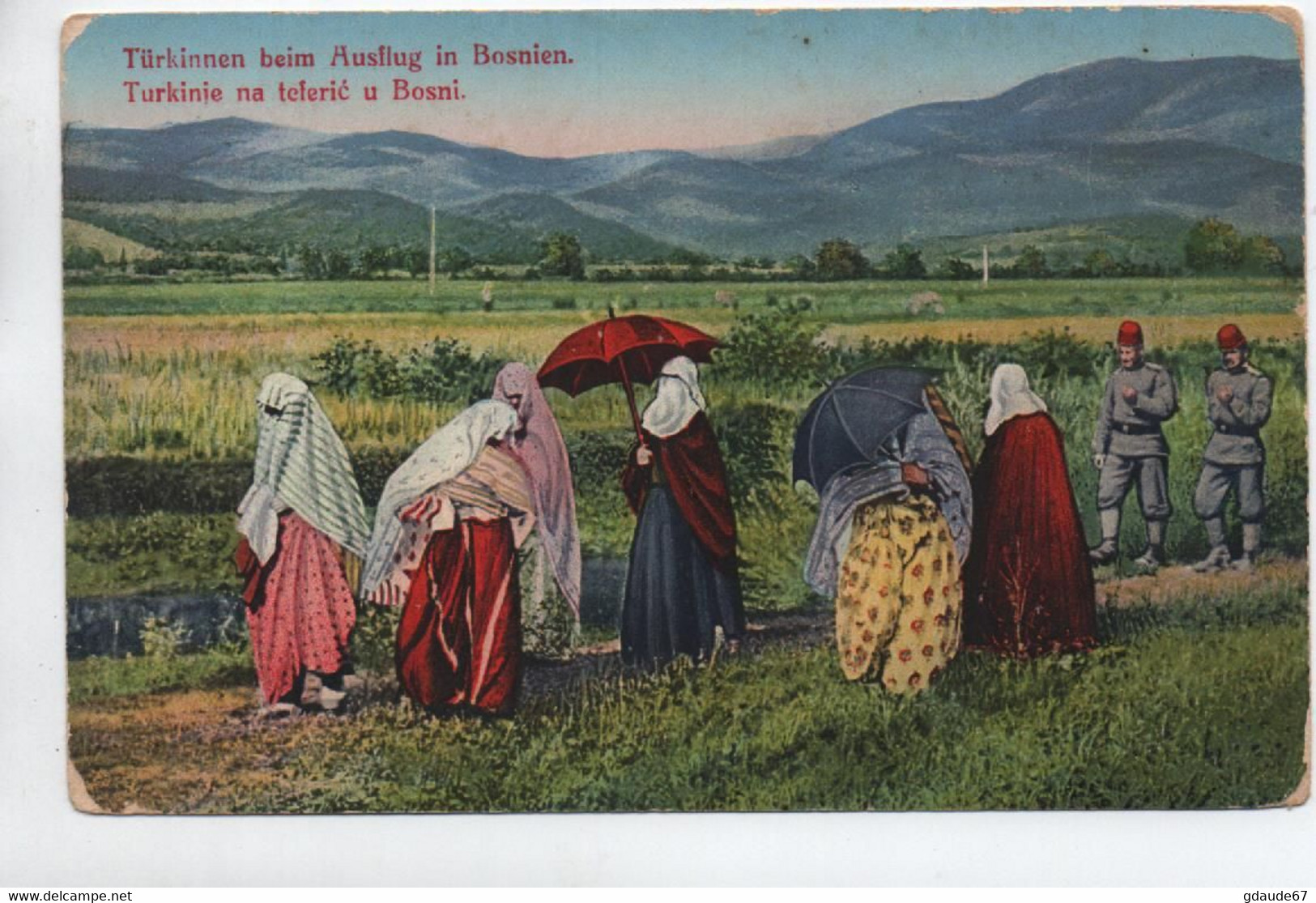 TURKINNEN BEIM AUSFLUG IN BOSNIEN (BOSNIE HERZEGOVINE) - Bosnie-Herzegovine