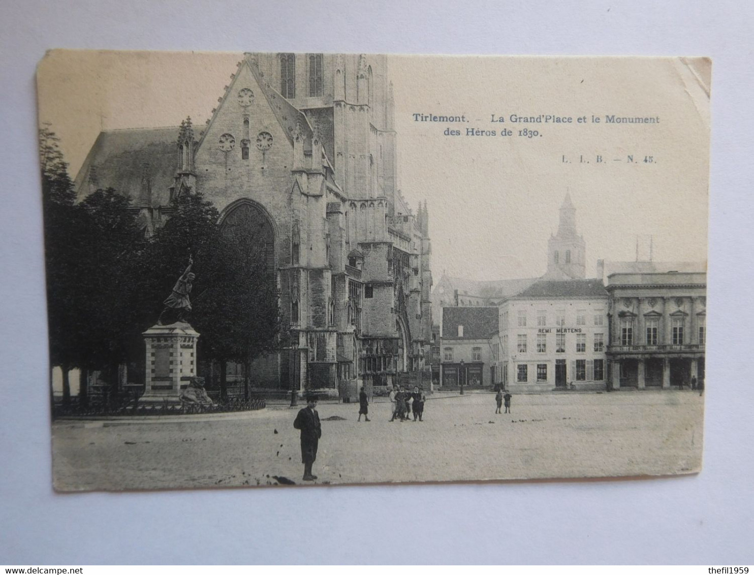 Tirlemont 1904 Grand 'place - Tienen