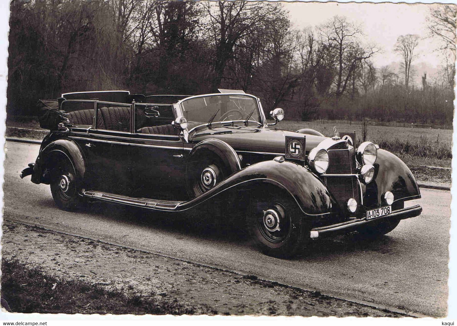 Voiture Personnelle De Parade De HITLER - Fabrication 1942 - Passenger Cars