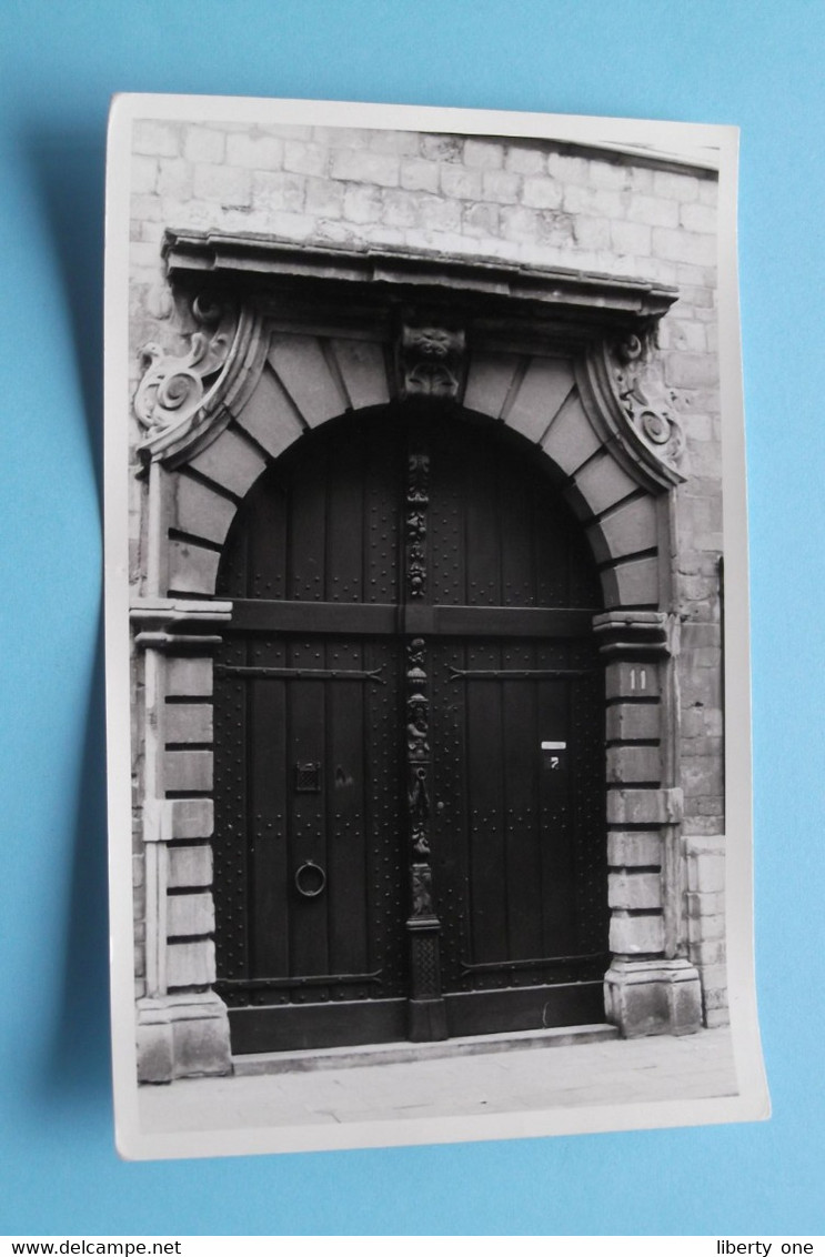 DEUR / POORT > Orteliushuis Kloosterstraat 11 > ANTWERPEN ( Form. 13,5 X 8,5 Cm.) ! - Objets