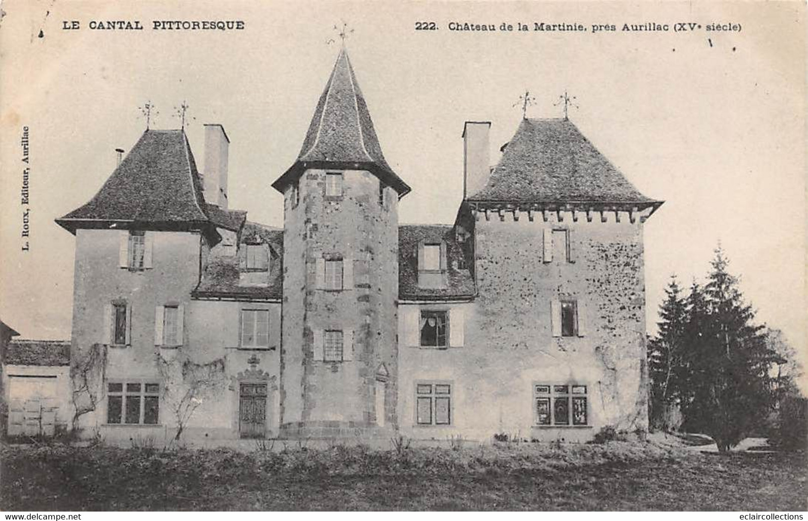 Segonzac         15      Château De La Martinie       (voir Scan) - Autres & Non Classés