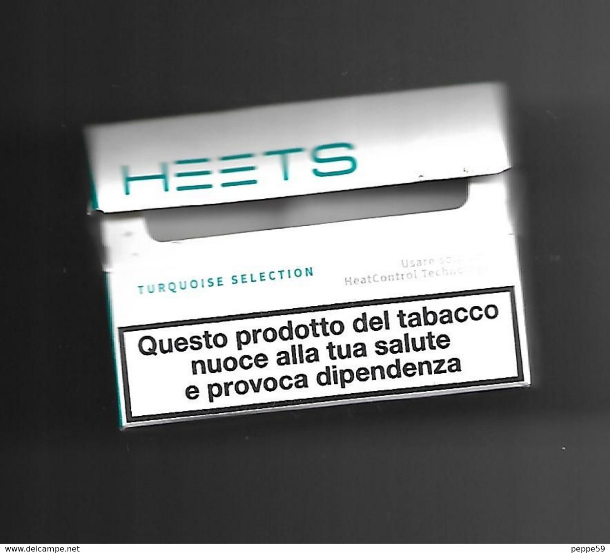 Tabacco Pacchetto Di Sigarette Italia - Heets Turqoise Da 20 Pezzi - Tobacco-Tabac-Tabak-Tabaco - Etuis à Cigarettes Vides