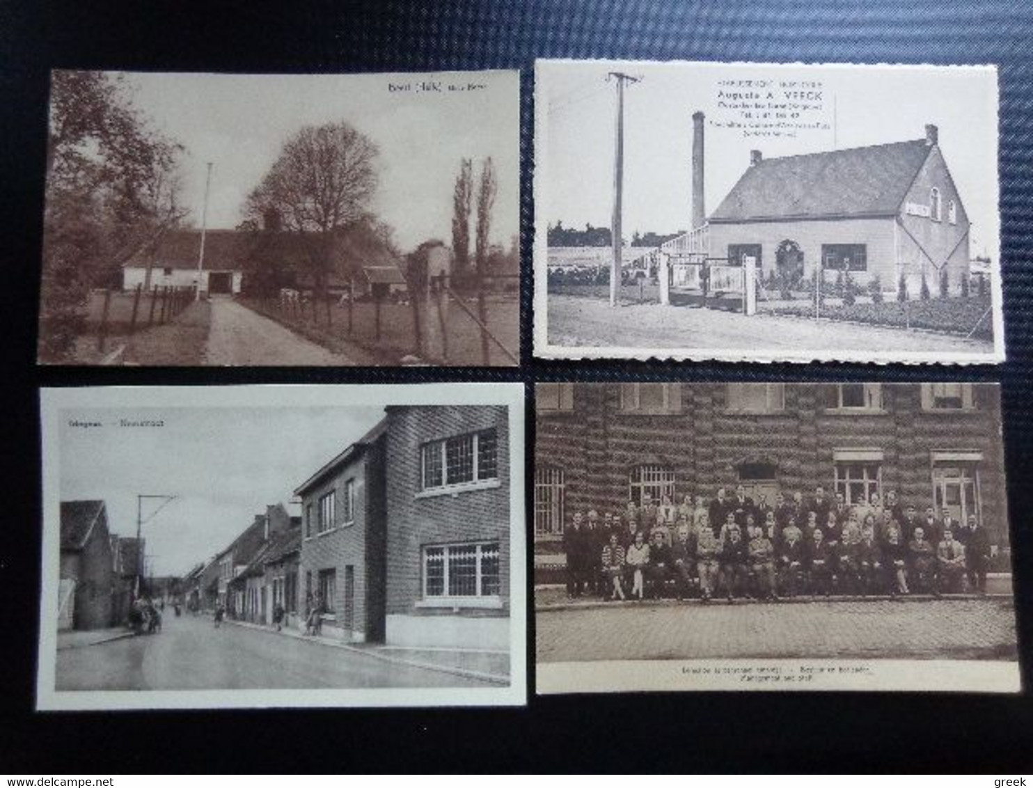 600 Oude Kaarten Van België - Belgique (klein Formaat) Zie Enkele Foto's - 500 Postkaarten Min.