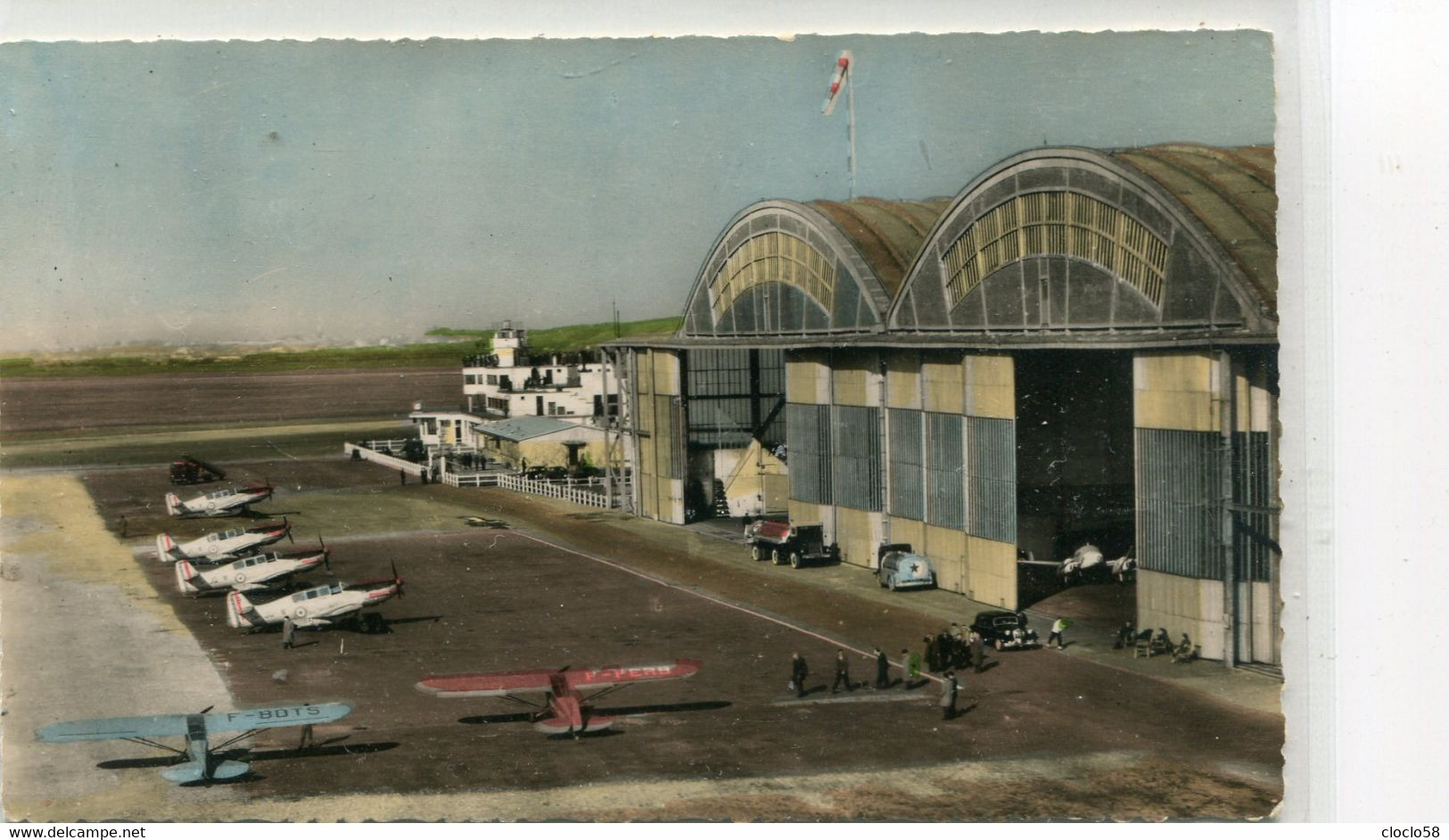 AERODROME  DE LYON BRON COLORISEE - Bron