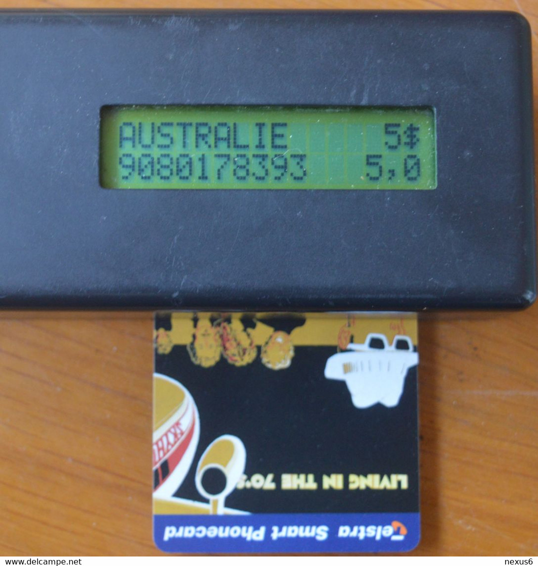 Australia - Telstra (Chip) - Mushroom Records - Skyhooks - Exp. 03.2001, 5$, 25.000ex, Mint - Australie