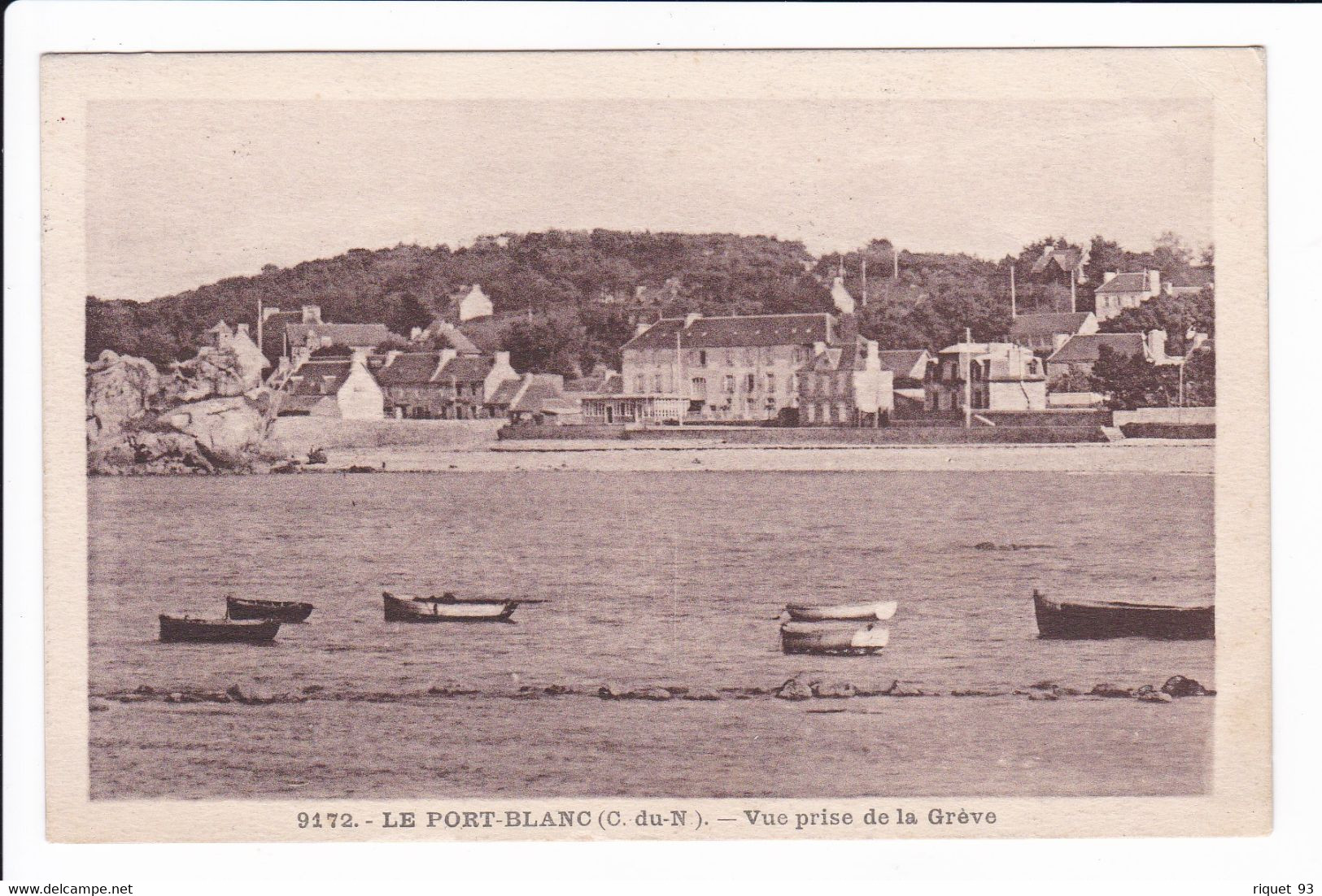 9172 - LE  PORT-BLANC - Vue Prise De La Grève - Penvénan