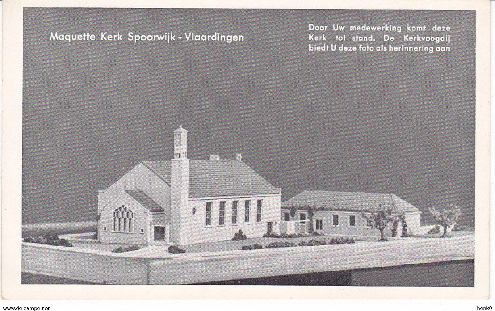 Vlaardingen Maquette Kerk Spoorwijk PW195 - Vlaardingen