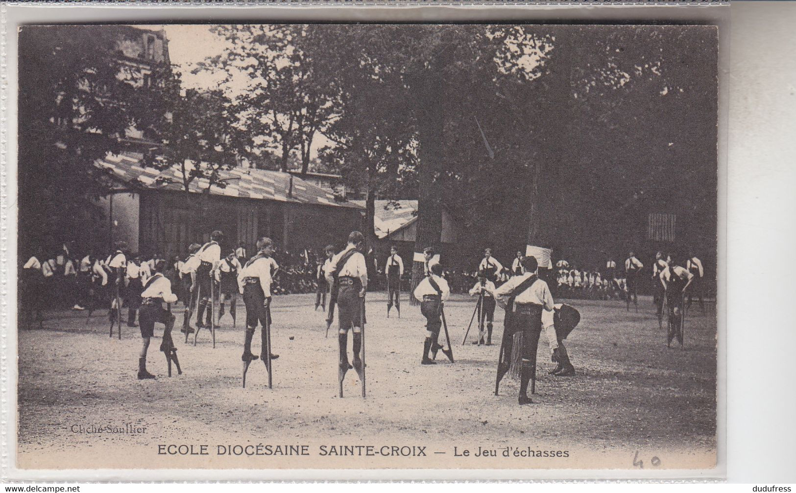 ECOLE DIOCESAINE SAINTE CROIX  LE JEU D ECHASSES - Neuilly Sur Seine