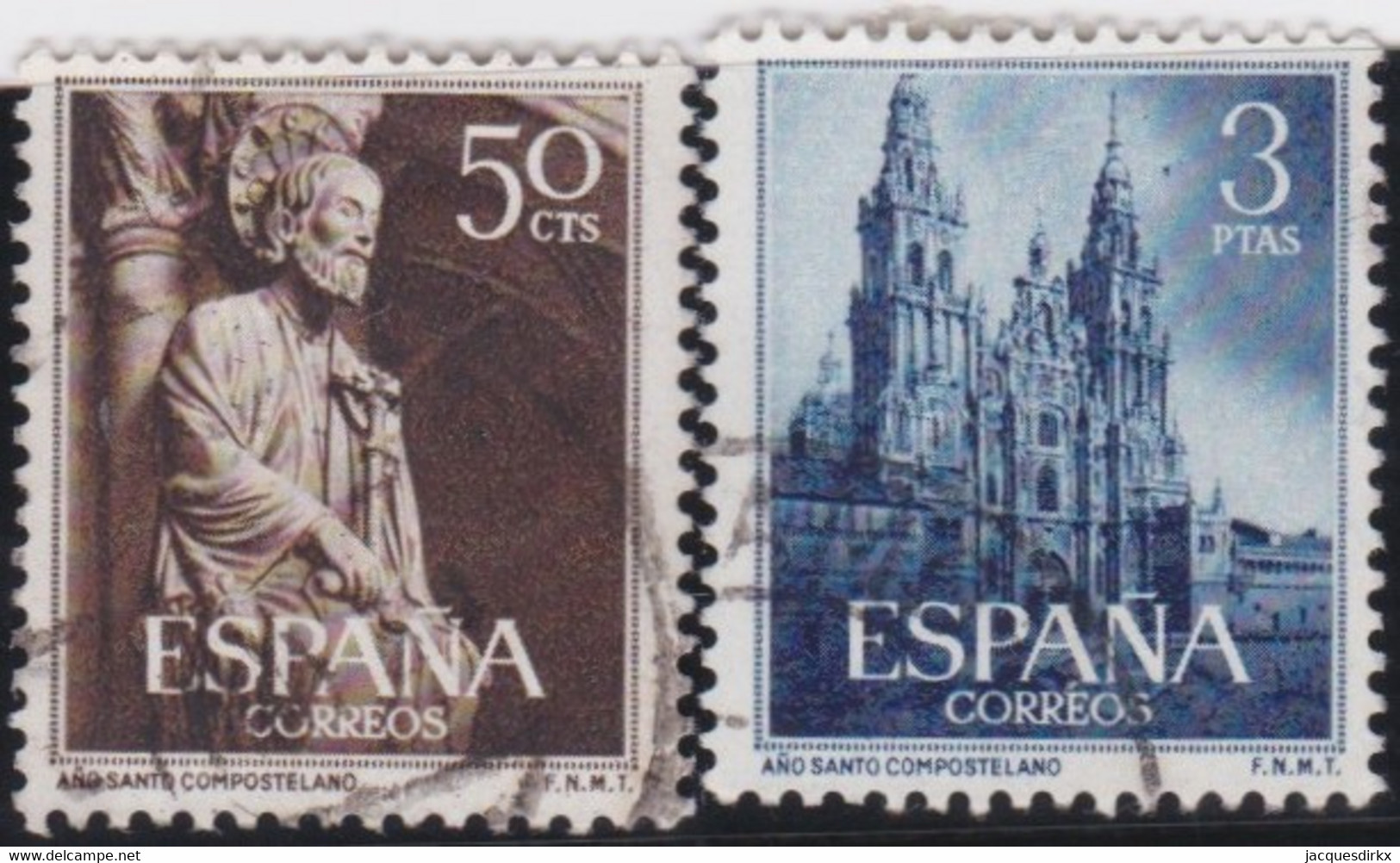 Espana     .    Y&T    .   841/842    .         O      .       Oblitéré   .   /   .     Cancelled - Oblitérés