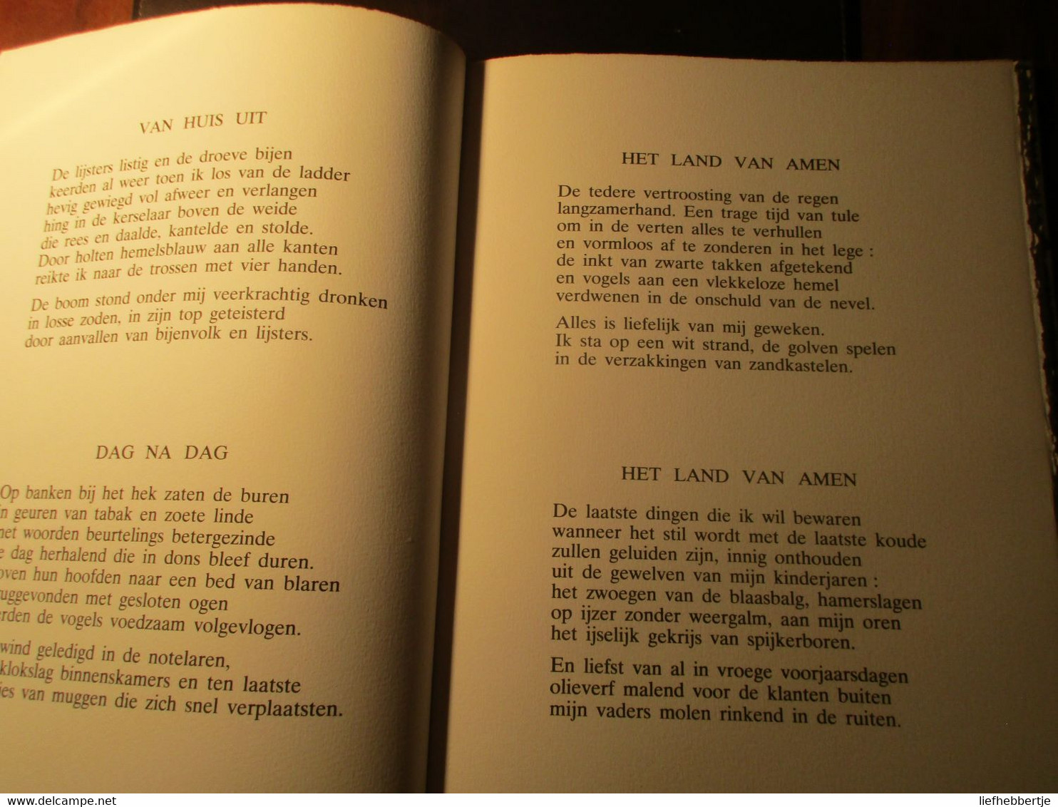 Anton Van Wilderode - Renaat Bosschaert  -  poezie - 1981