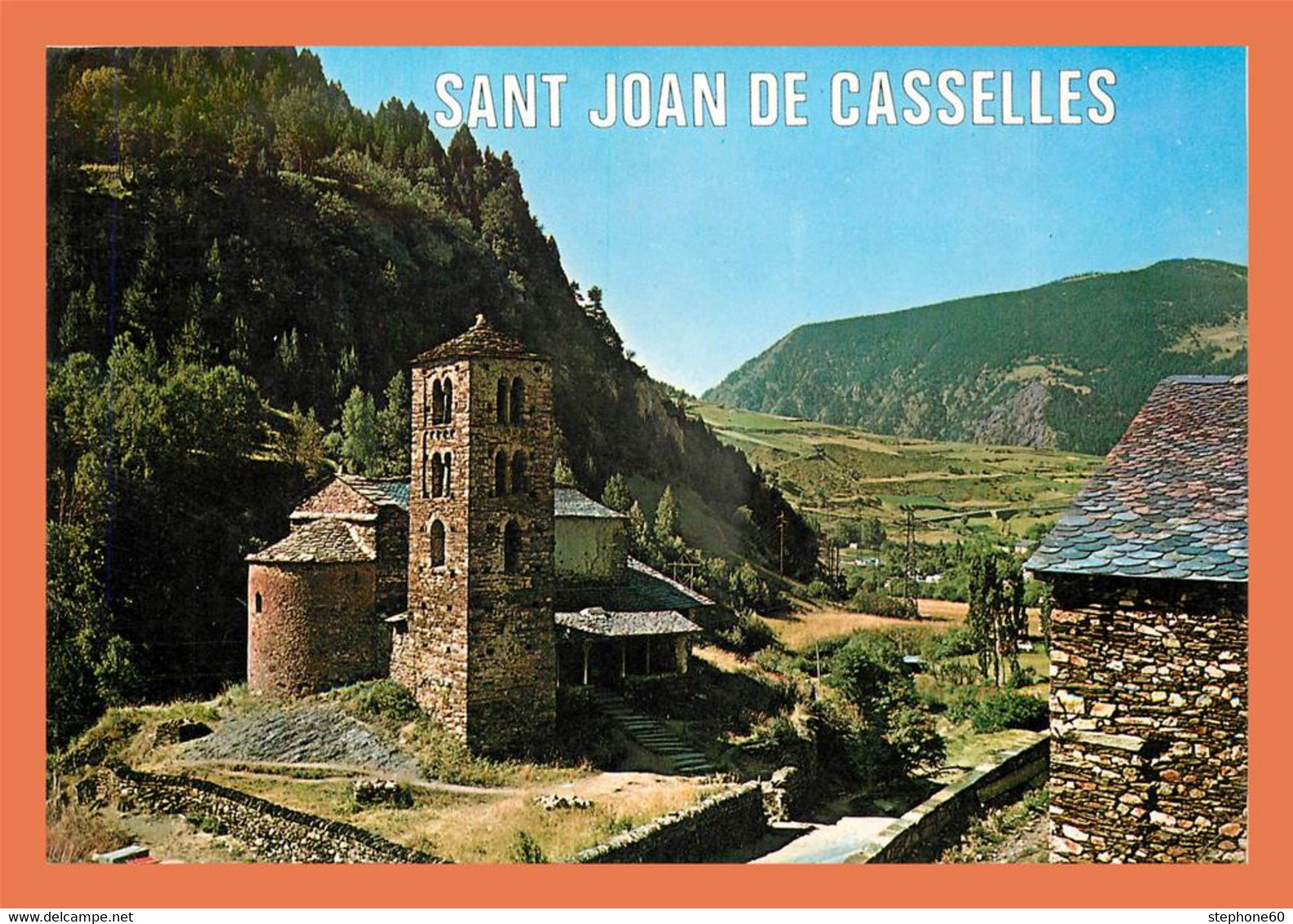 A598 / 267 Andorre Sant Joan De Casselles Eglise Romane - Andorra