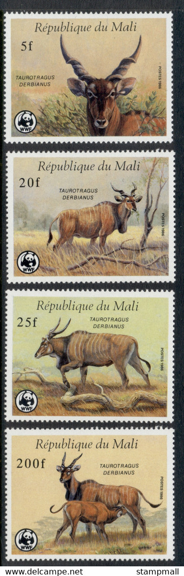 Mali 1986 WWF Derby's Eland MUH - Mali (1959-...)