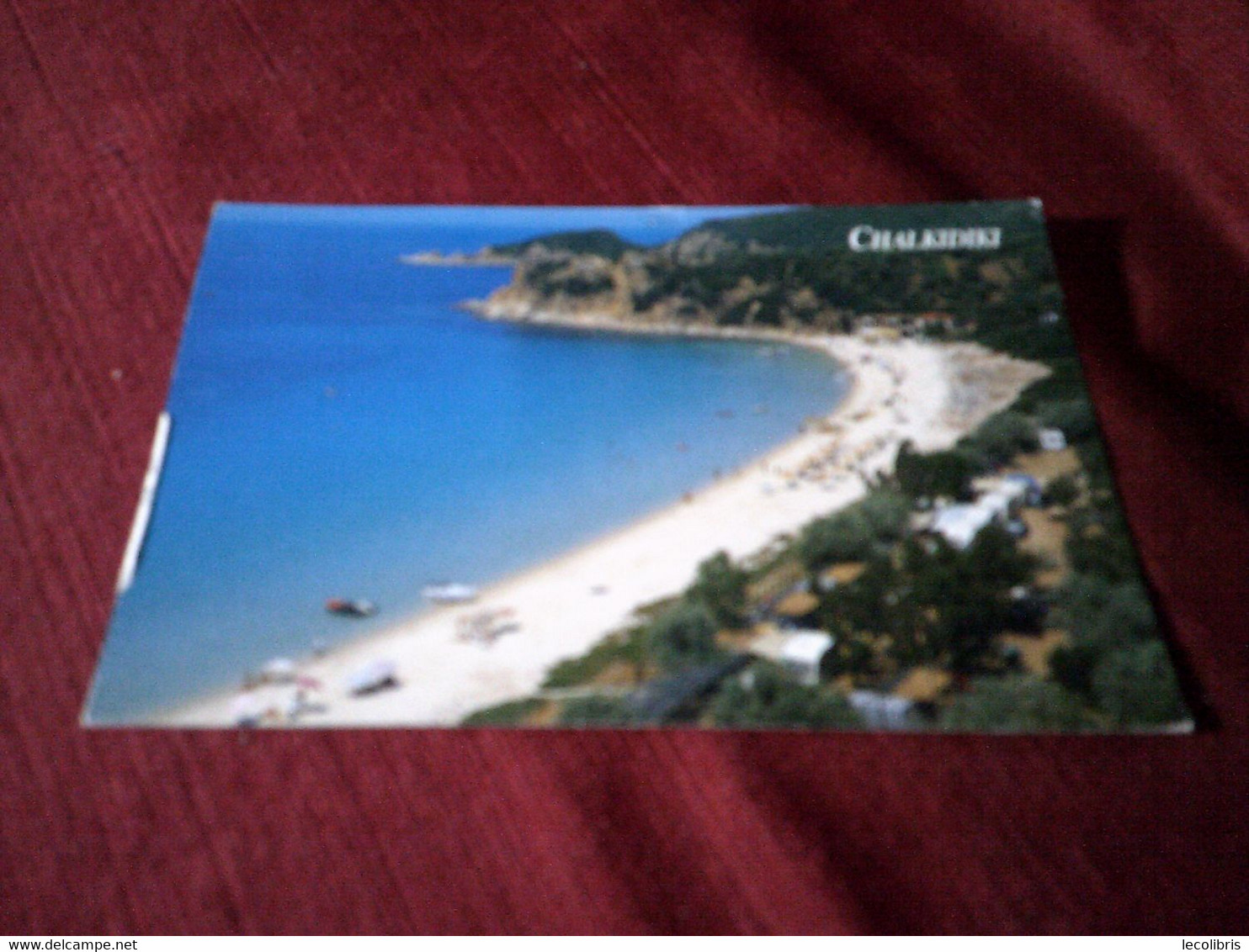 CHALKIDIKI   ( TIMBRE  2001  )  CODY CROSS ET EUROS - Cartas & Documentos