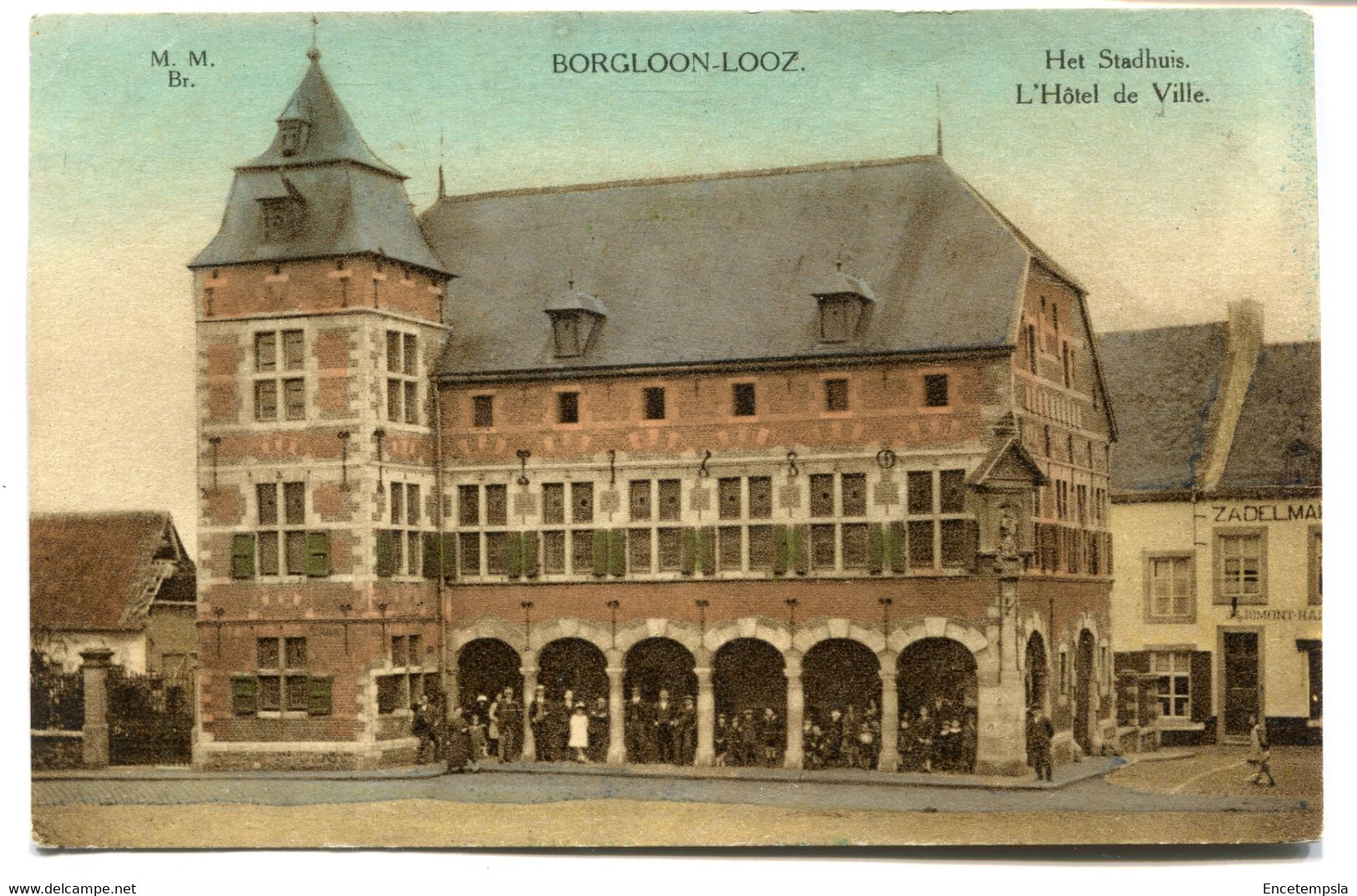 CPA - Carte Postale - Belgique - Borgloon Looz - L'Hôtel De Ville - 1927 (SVM13954) - Borgloon