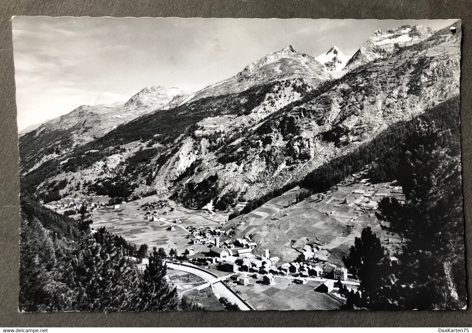 Saas-Grund Mit Fletschhorn - Saas-Grund