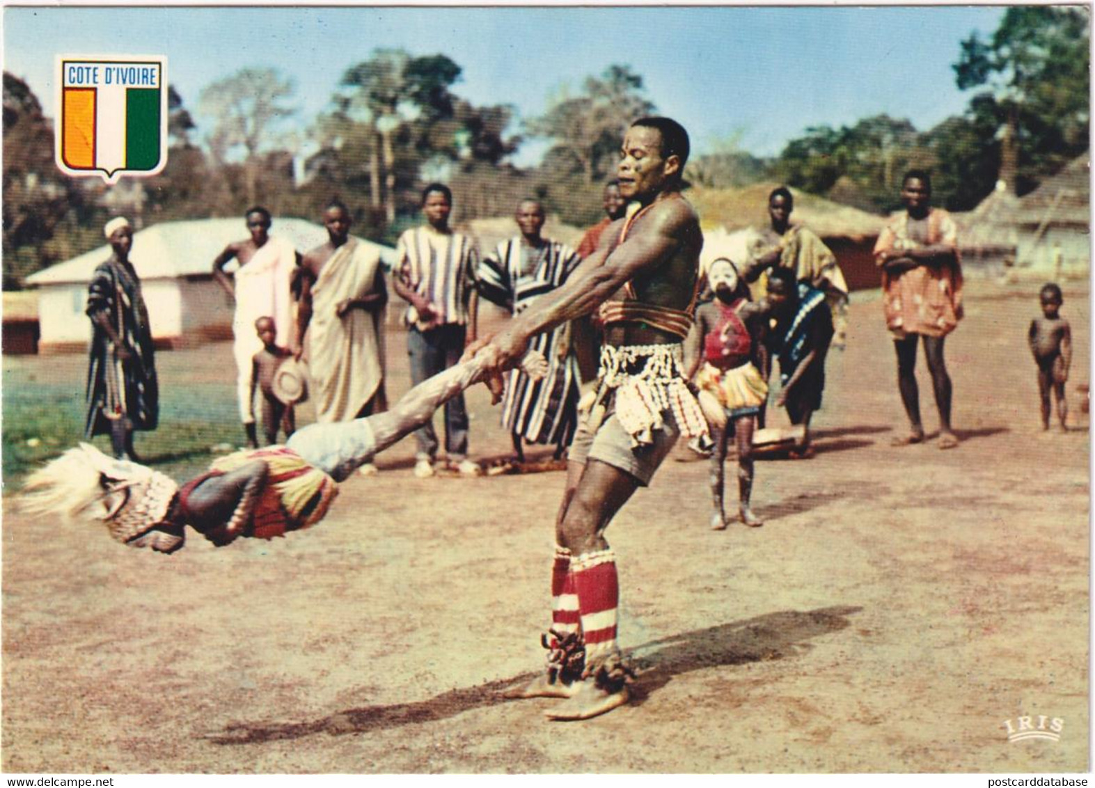 République De La Côte-d\'Ivoire - Danseurs Acrobatiques Guérés - Costa D'Avorio