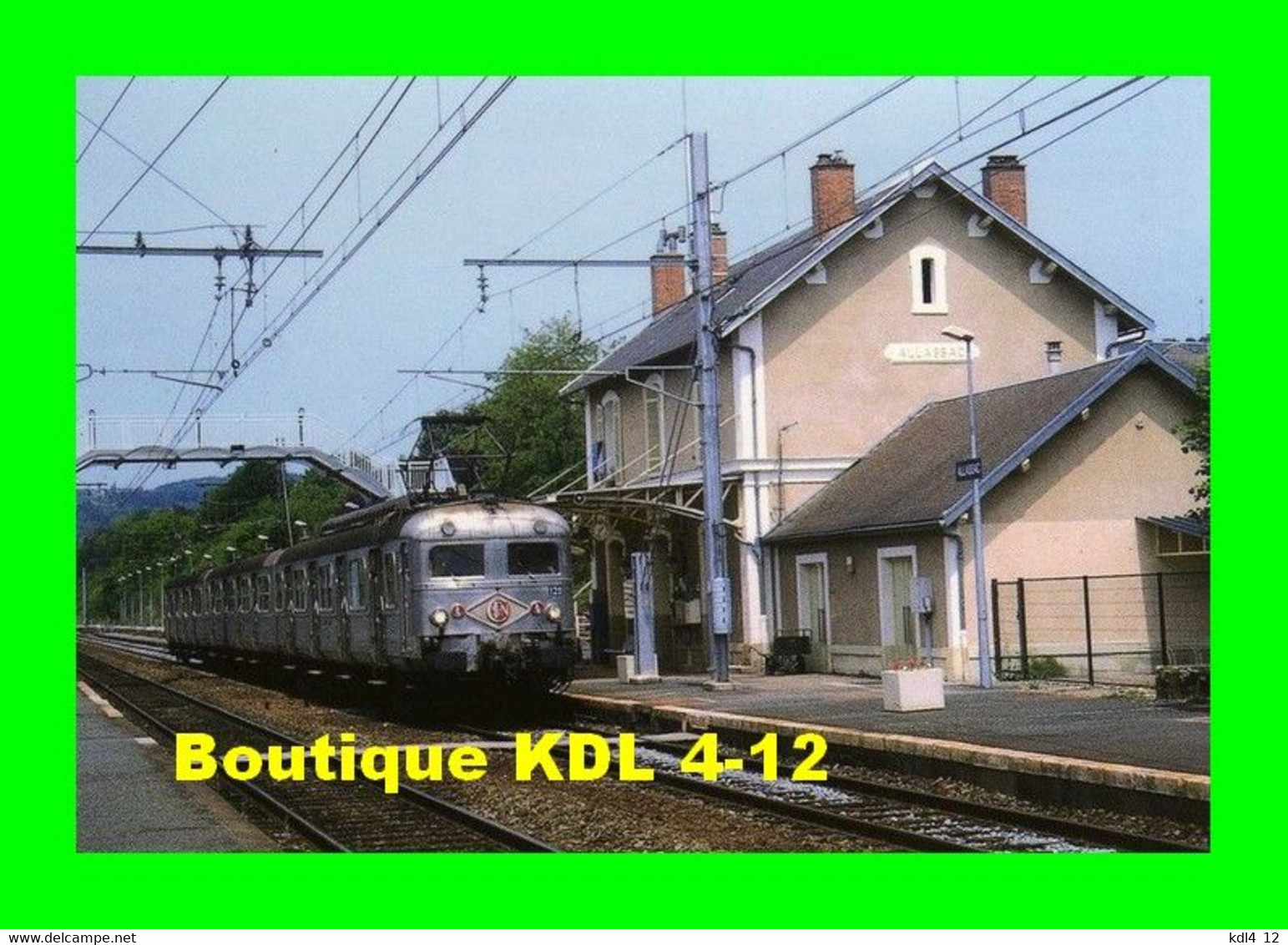 RU 0255 - Automotrice Z 5126 En Gare - ALLASSAC - Corrèze - SNCF - Other & Unclassified