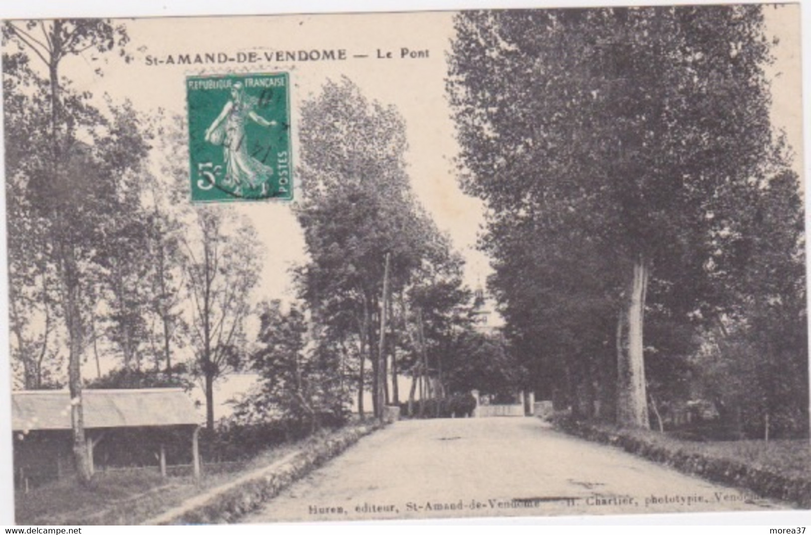 SAINT AMAND DE VENDOME   Le Pont - Saint Amand Longpre