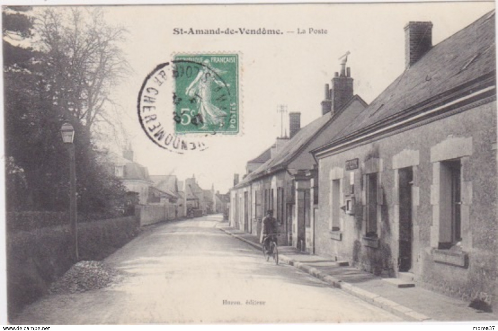 SAINT AMAND DE VENDOME   La Poste - Saint Amand Longpre